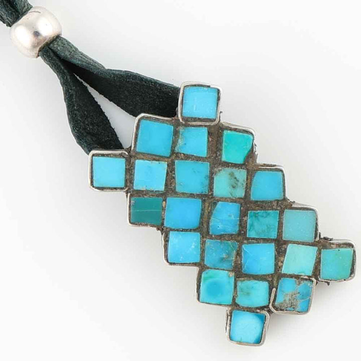 Turquoise Inlay Pendant