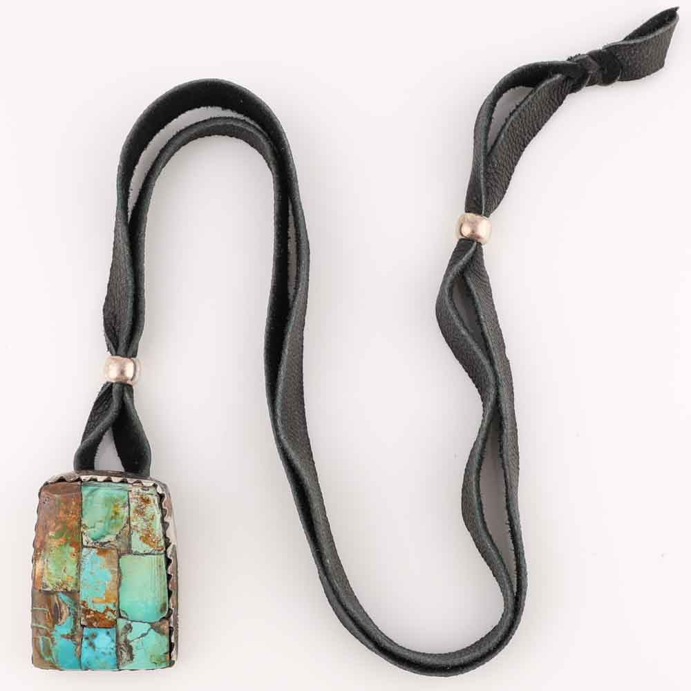Turquoise Inlay Pendant