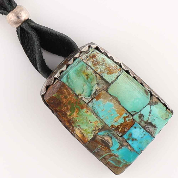 Turquoise Inlay Pendant