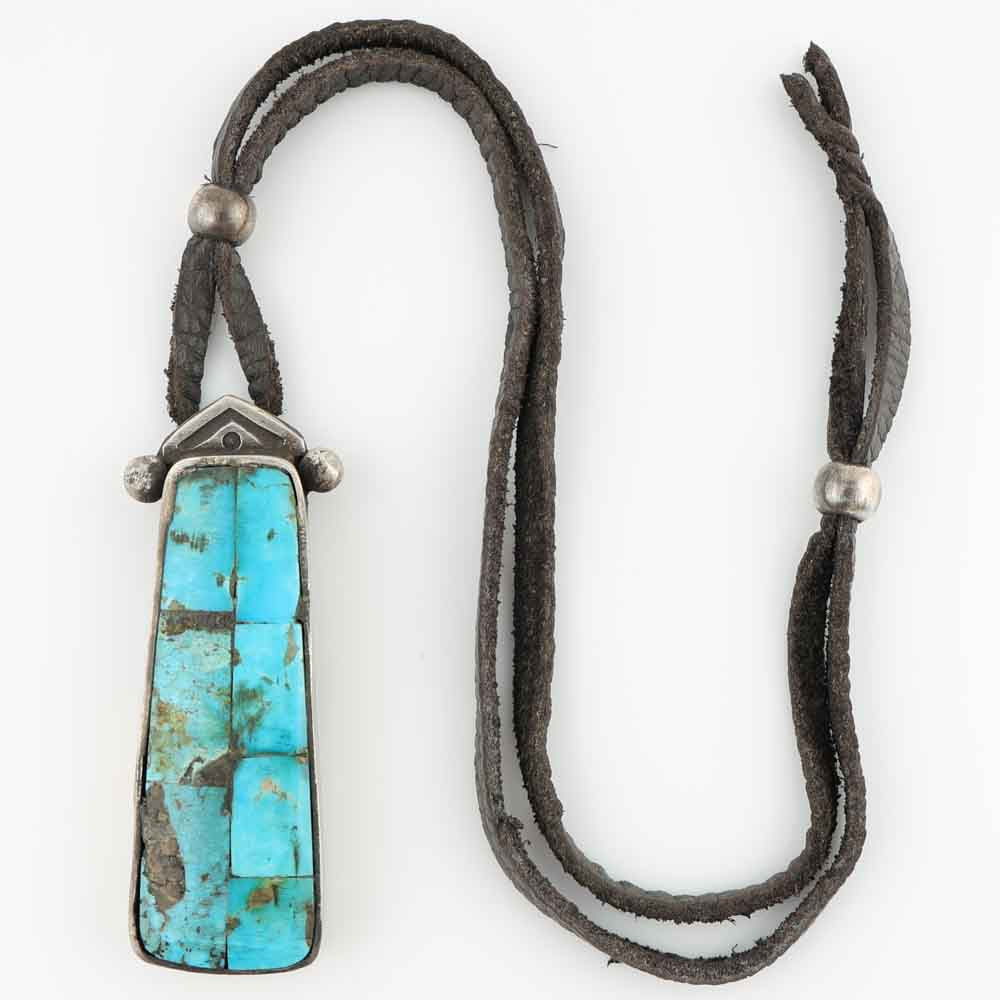 Turquoise Inlay Pendant
