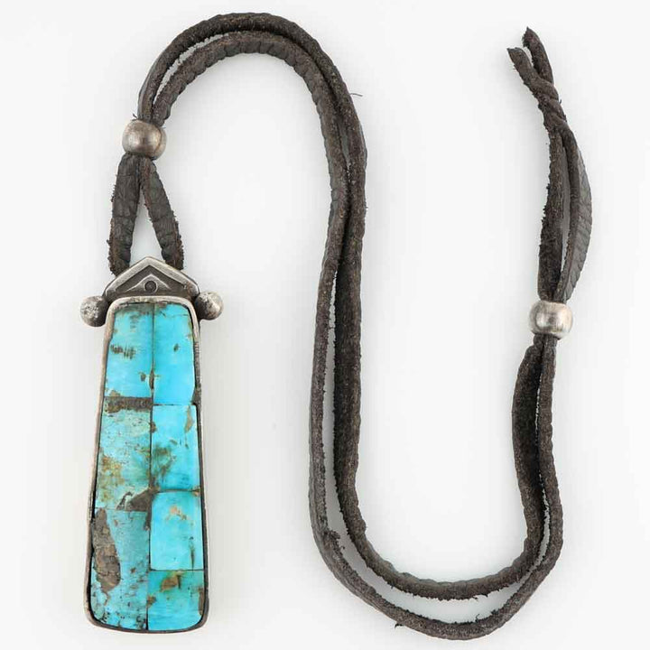 Turquoise Inlay Pendant