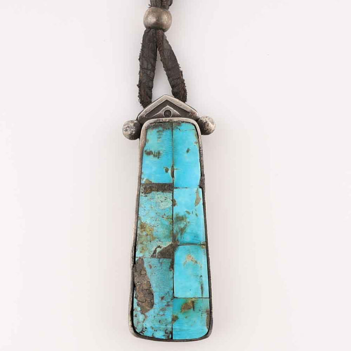 Turquoise Inlay Pendant