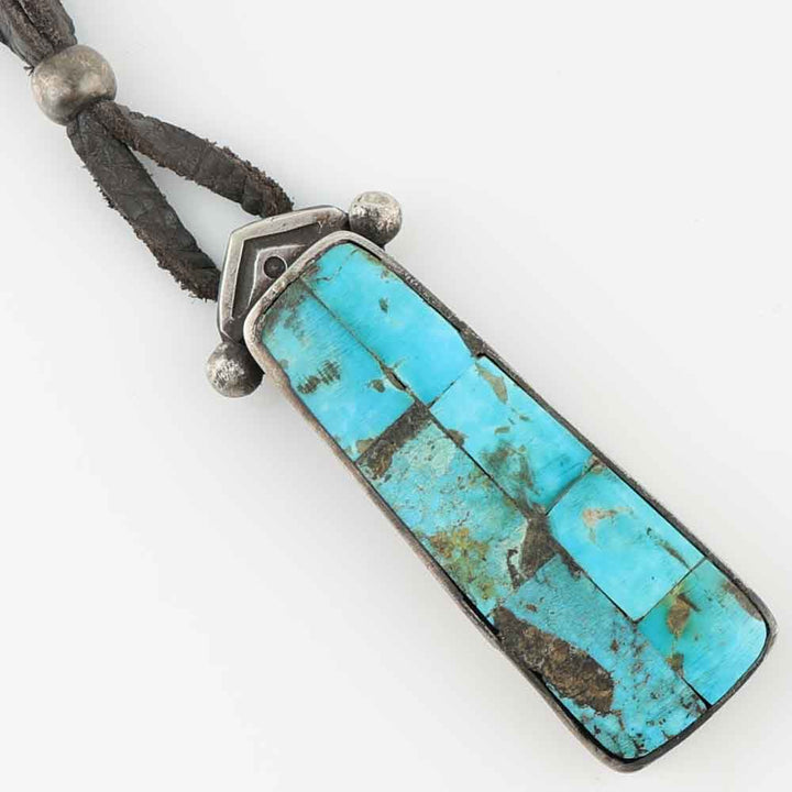 Turquoise Inlay Pendant