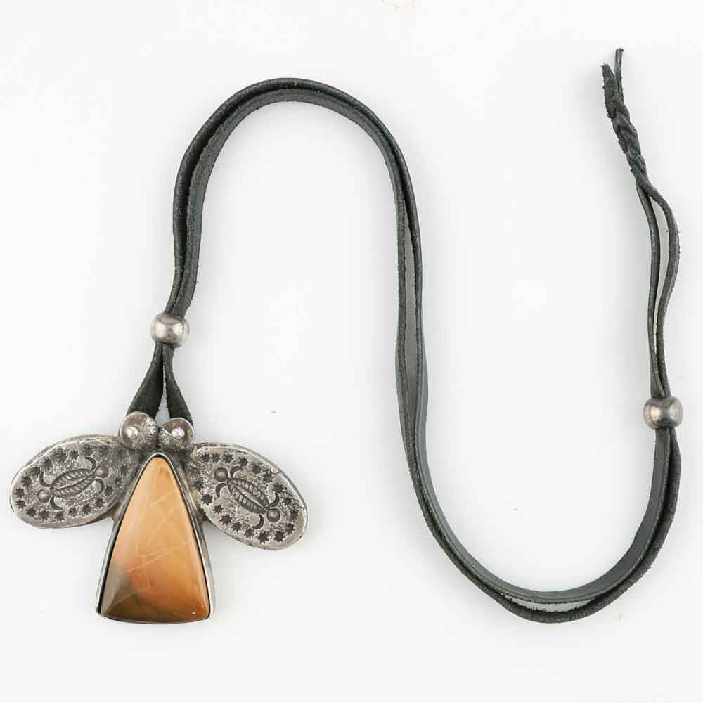 Jasper Bug Pendant