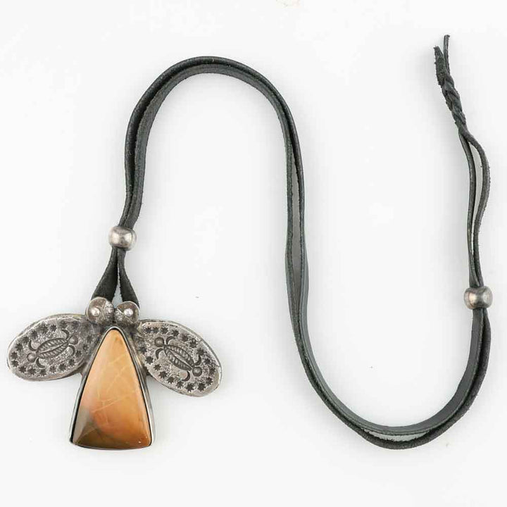 Jasper Bug Pendant