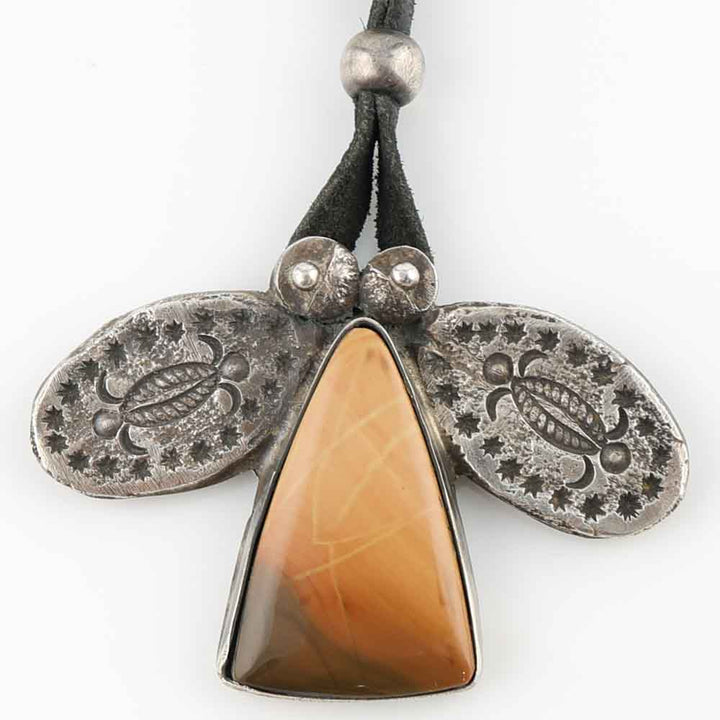 Jasper Bug Pendant