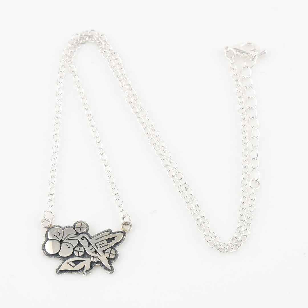 Hummingbird Pendant on Chain