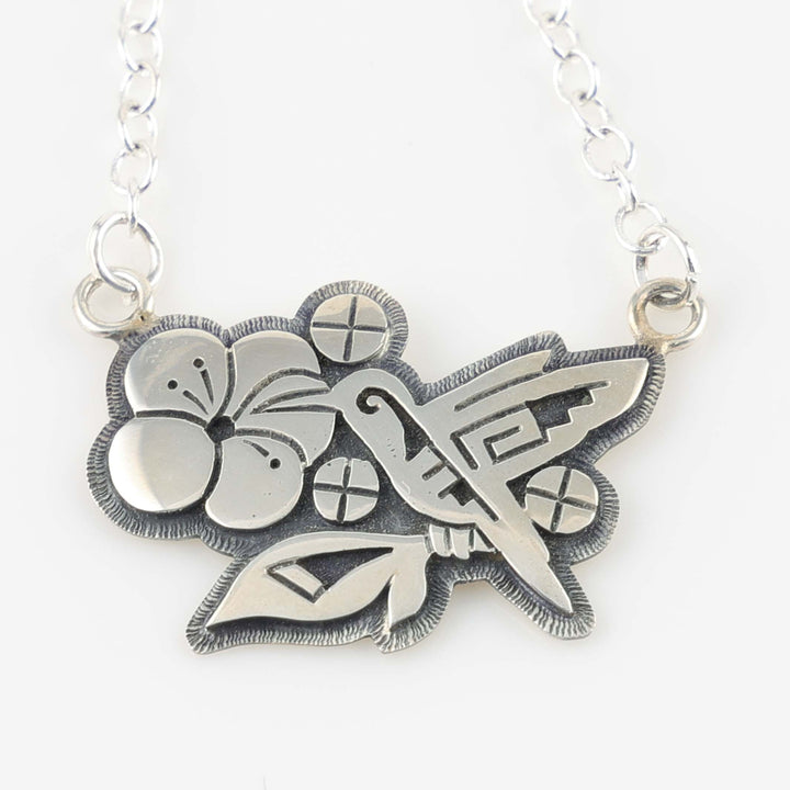 Hummingbird Pendant on Chain