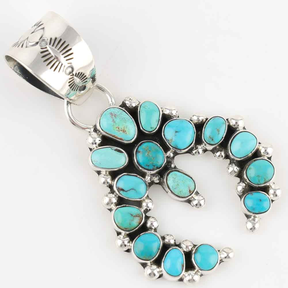 Turquoise Naja Pendant