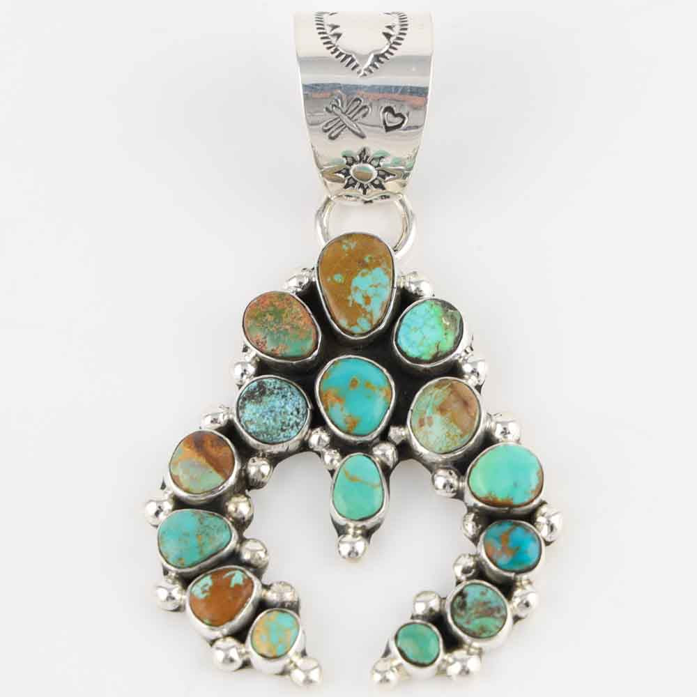 Turquoise Naja Pendant