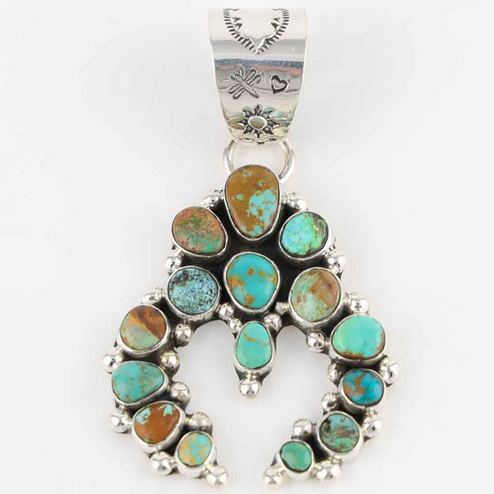 Turquoise Naja Pendant