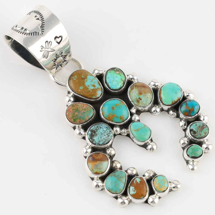Turquoise Naja Pendant