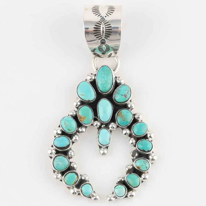 Turquoise Naja Pendant