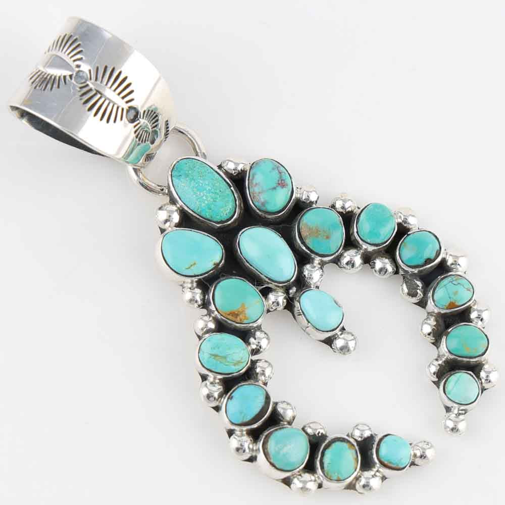 Turquoise Naja Pendant