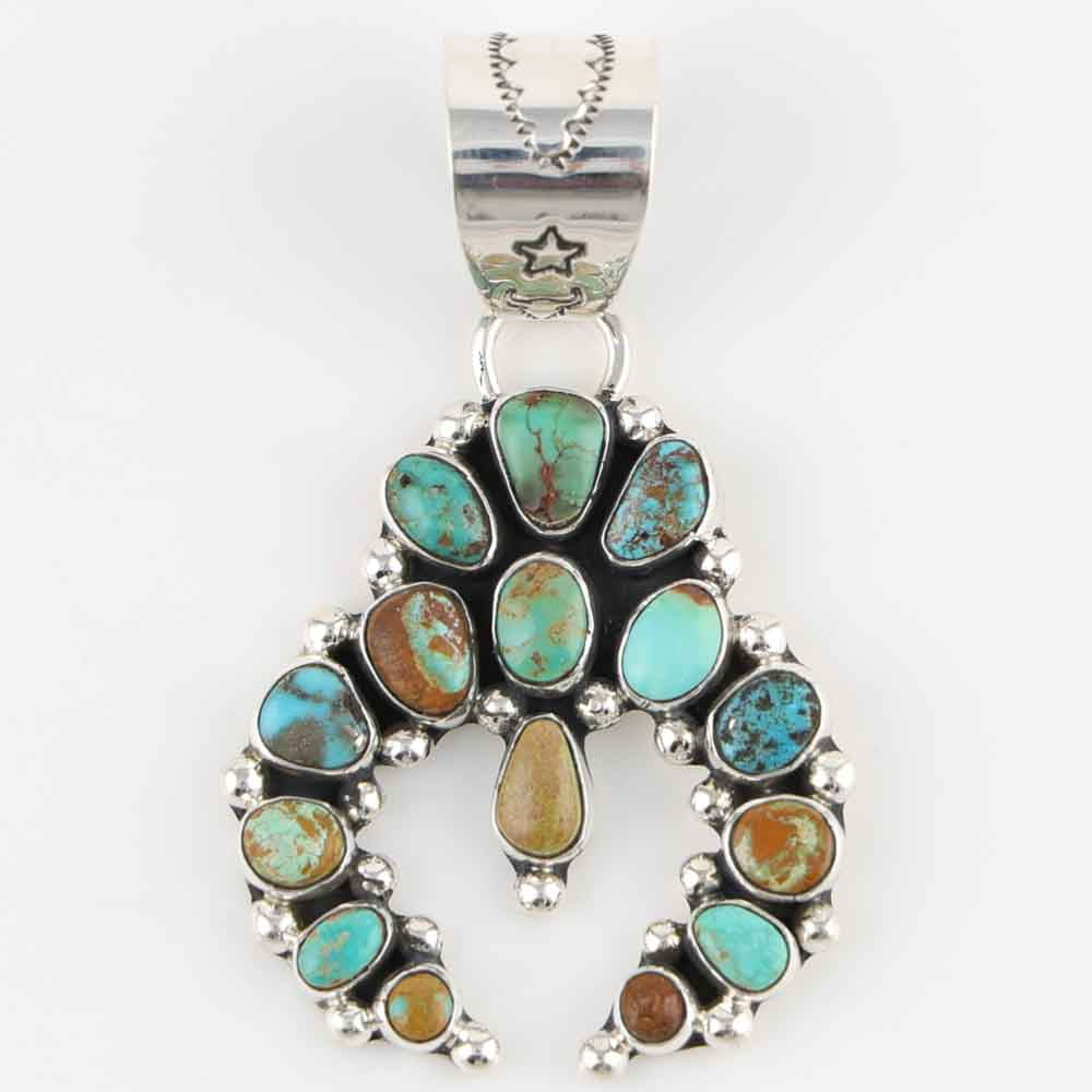 Turquoise Naja Pendant