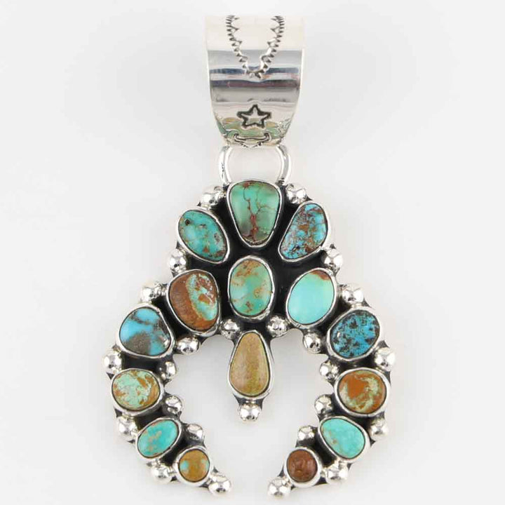 Turquoise Naja Pendant