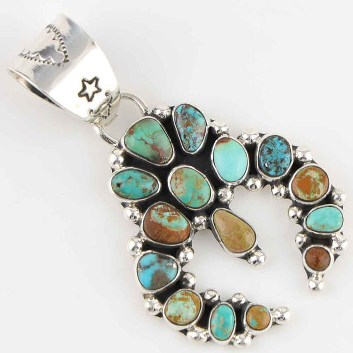 Turquoise Naja Pendant