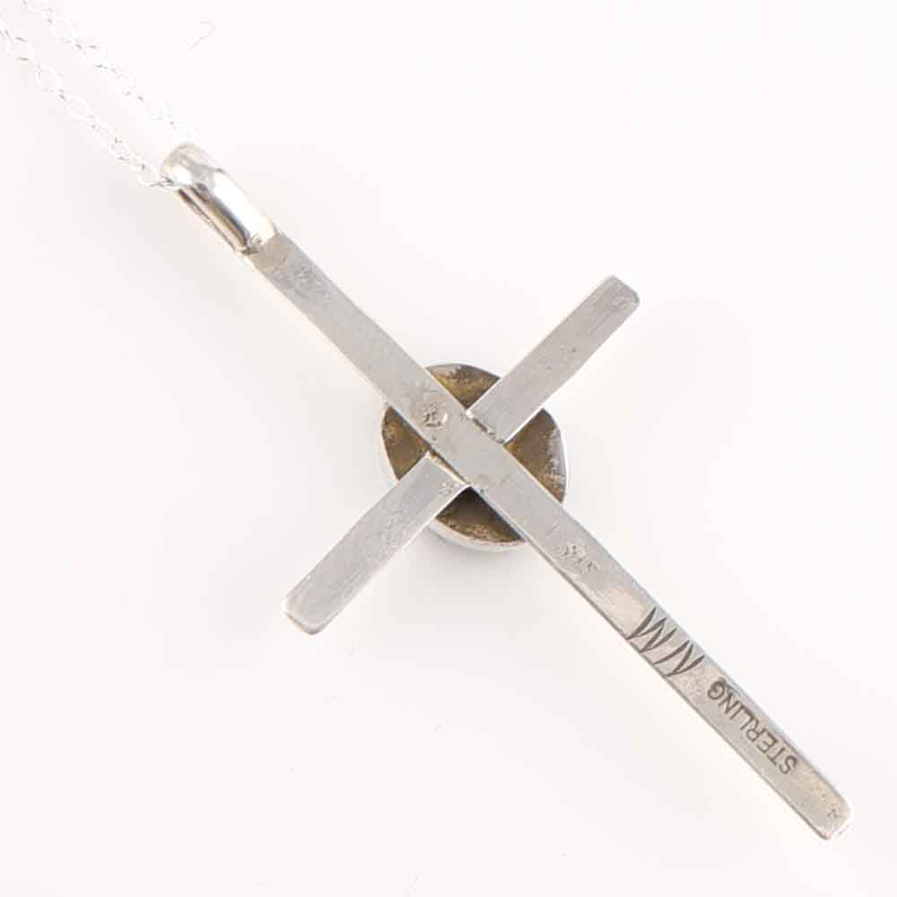 Turquoise Cross Pendant