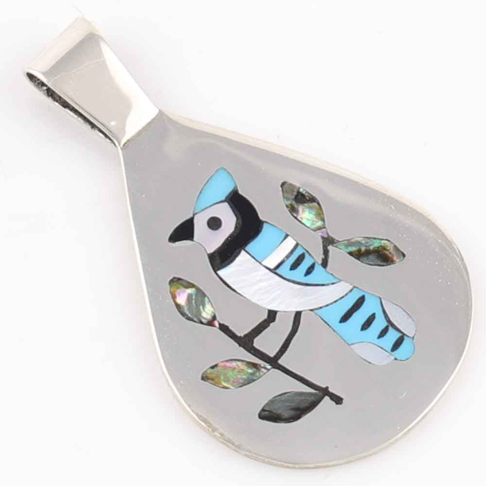 Blue Jay Pendant