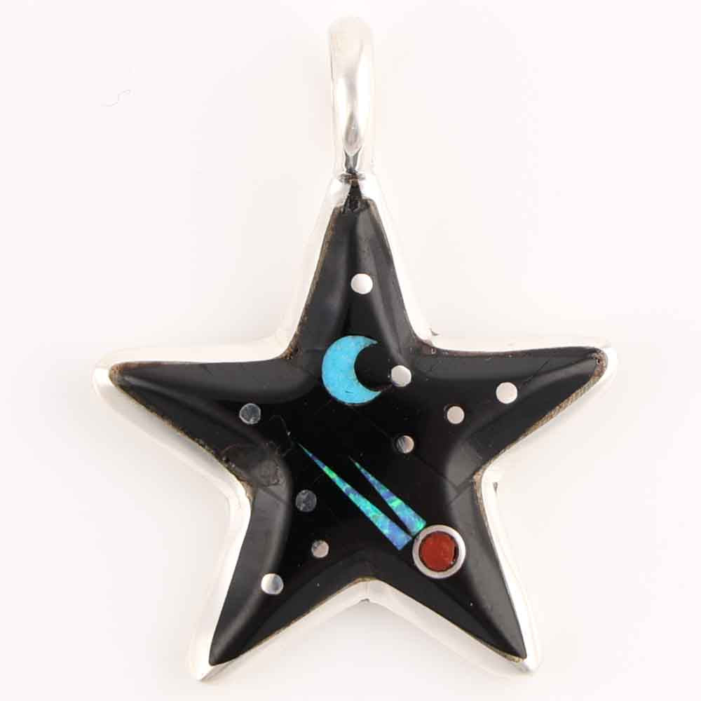 Inlay Star Pendant
