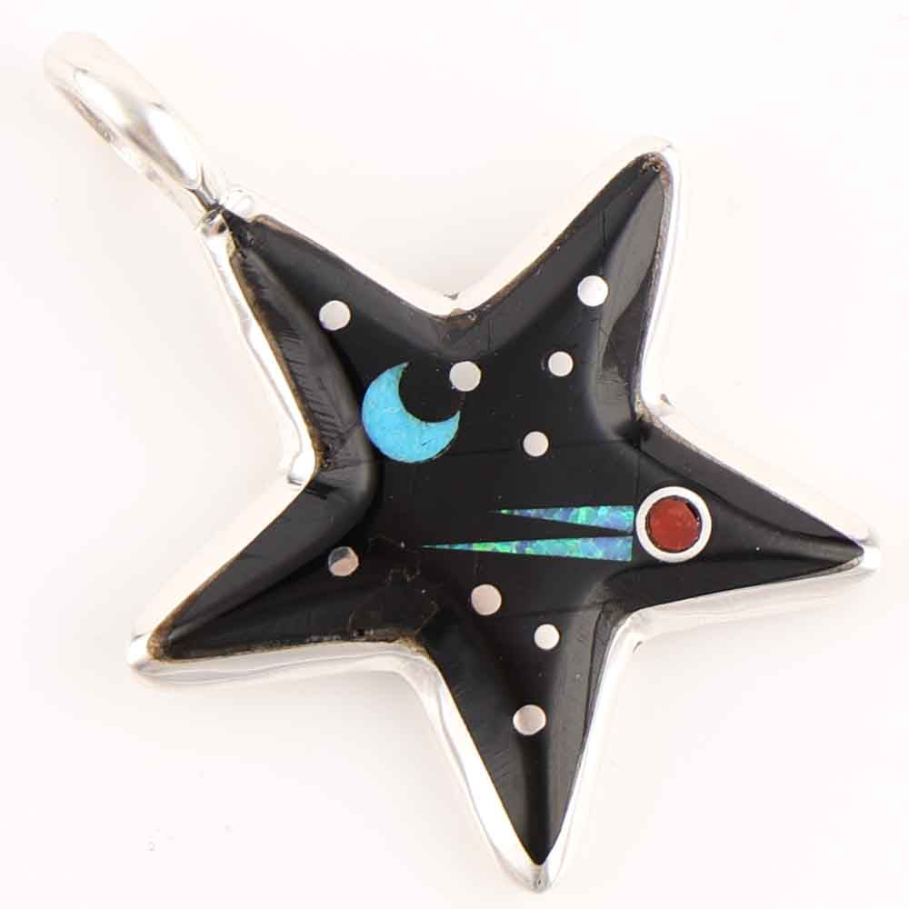 Inlay Star Pendant