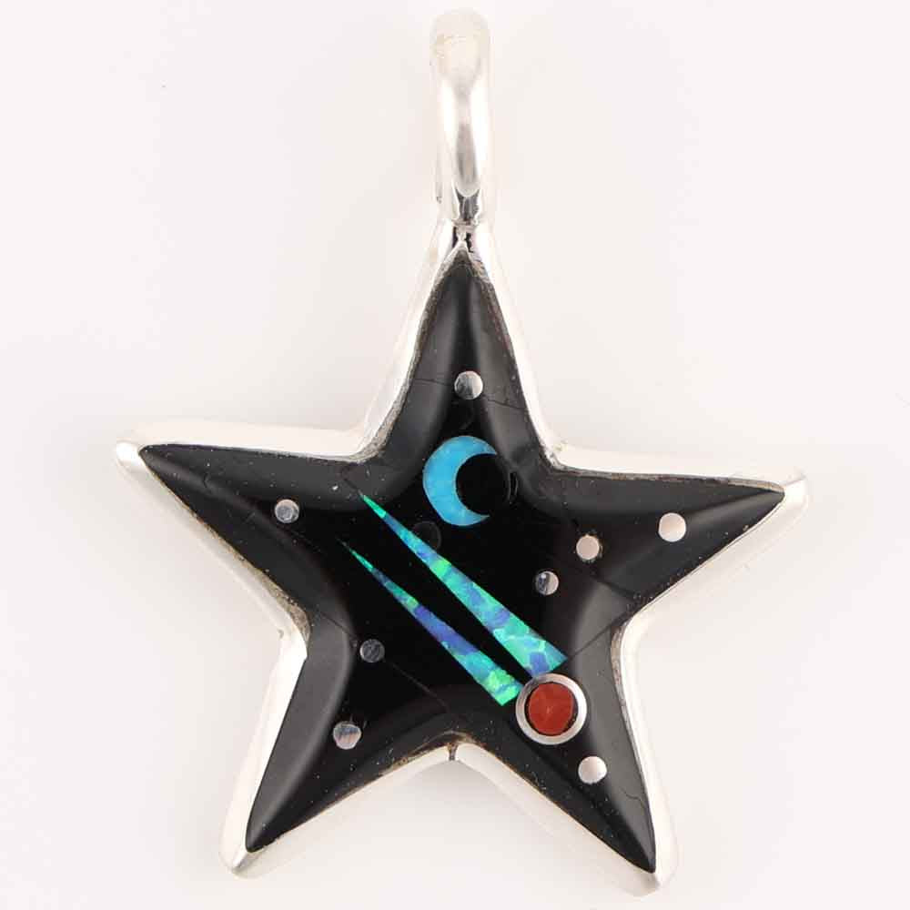 Inlay Star Pendant