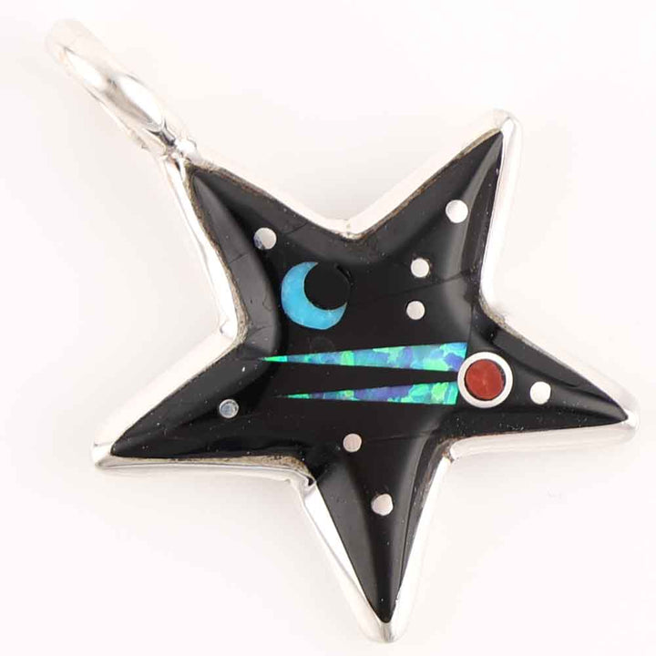 Inlay Star Pendant