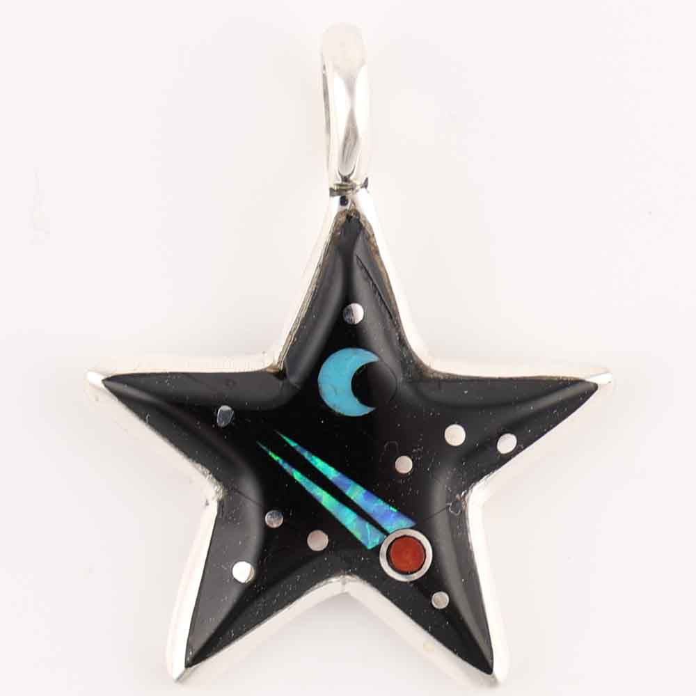 Inlay Star Pendant