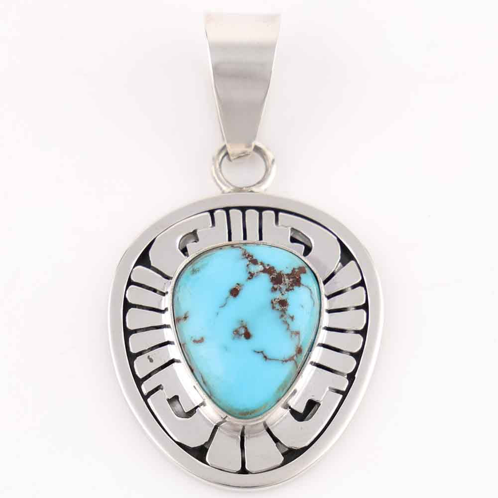 Bisbee Turquoise Pendant