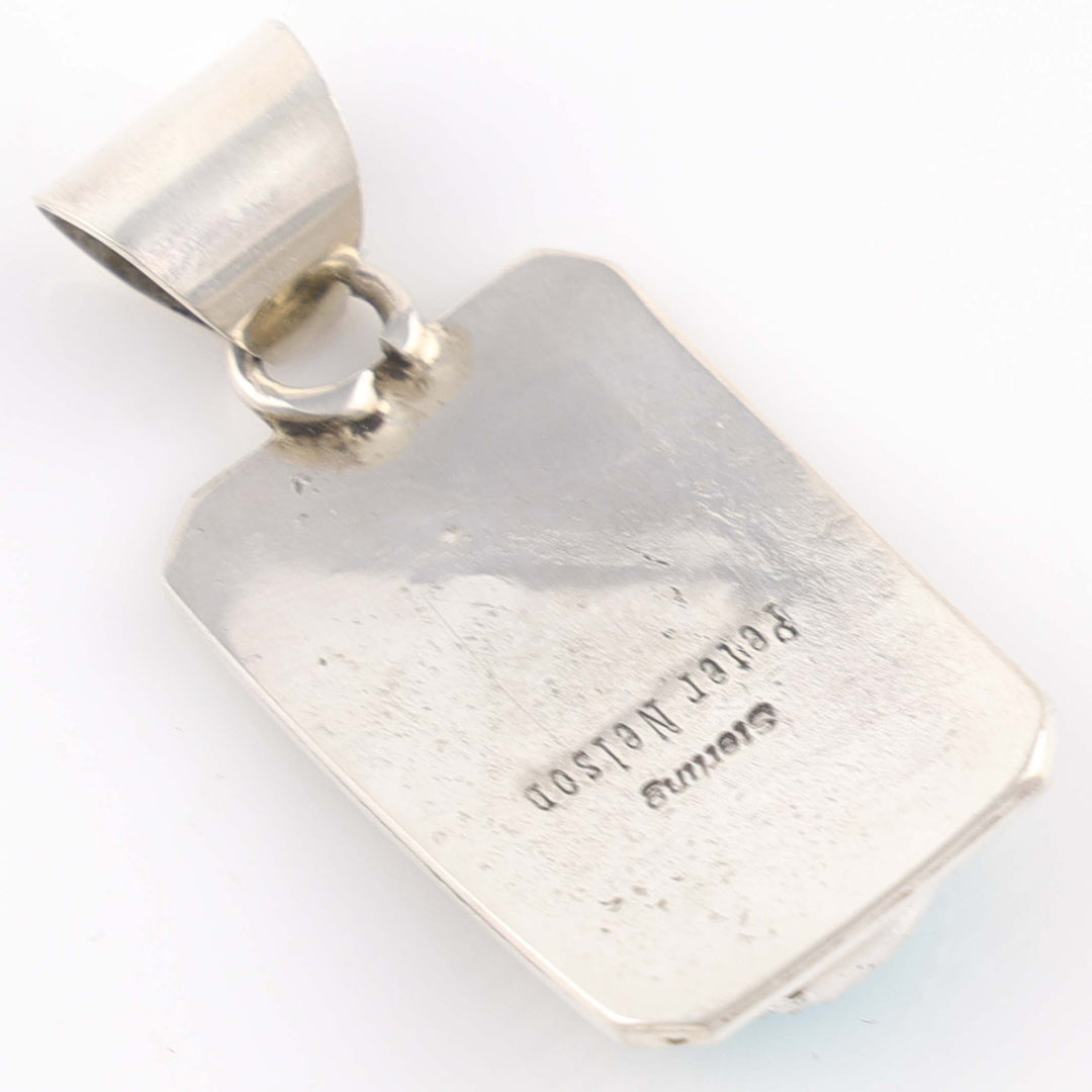 Blue Bird Turquoise Pendant