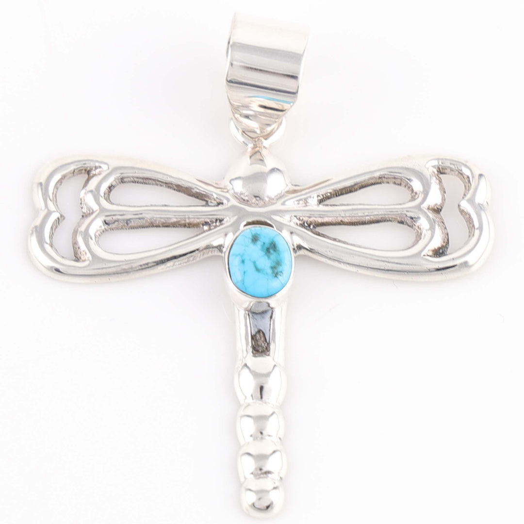 Turquoise Dragonfly Pendant