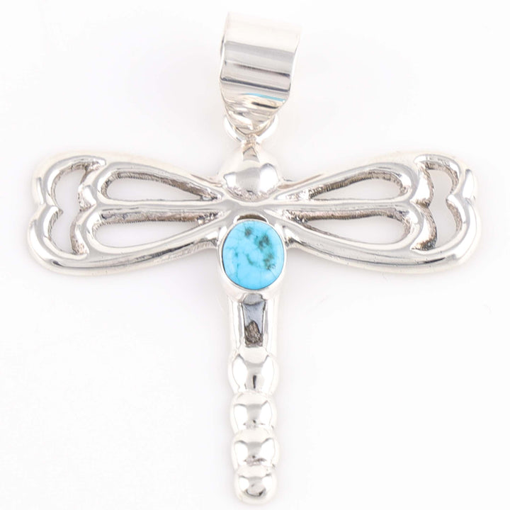 Turquoise Dragonfly Pendant