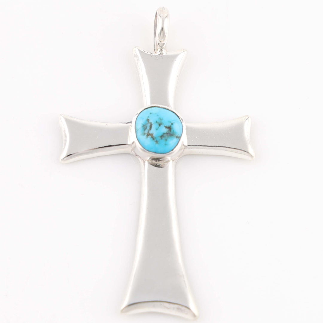 Turquoise Cross Pendant