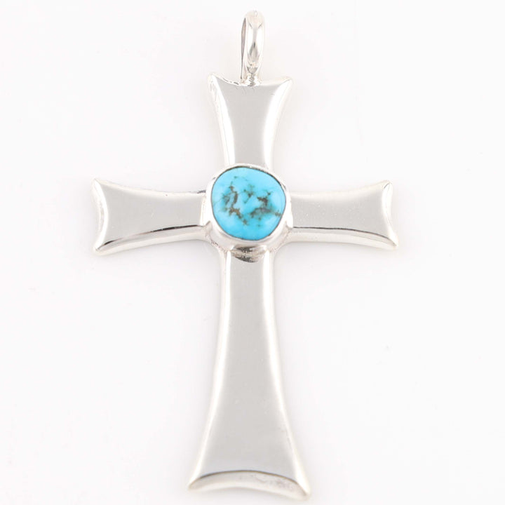 Turquoise Cross Pendant