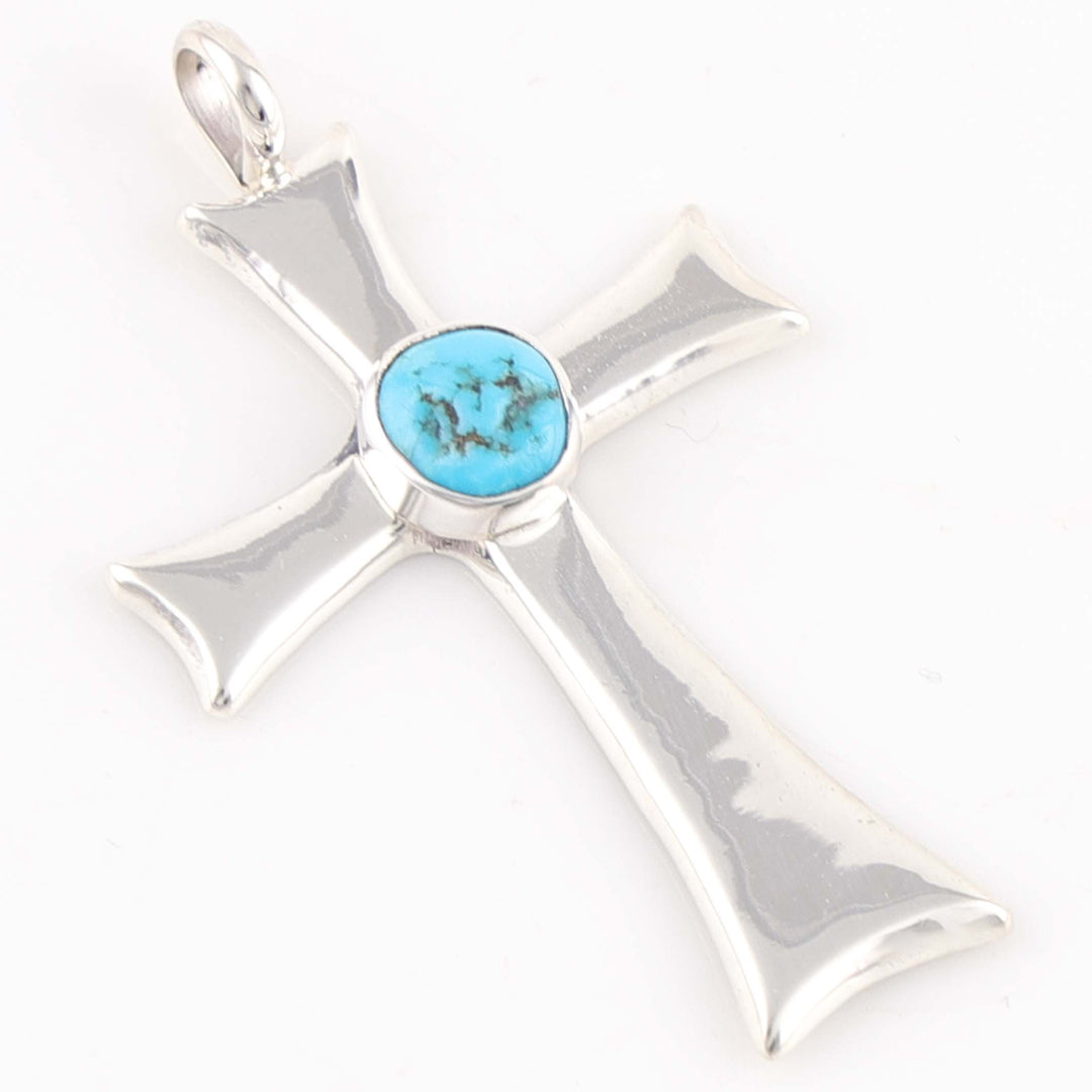 Turquoise Cross Pendant