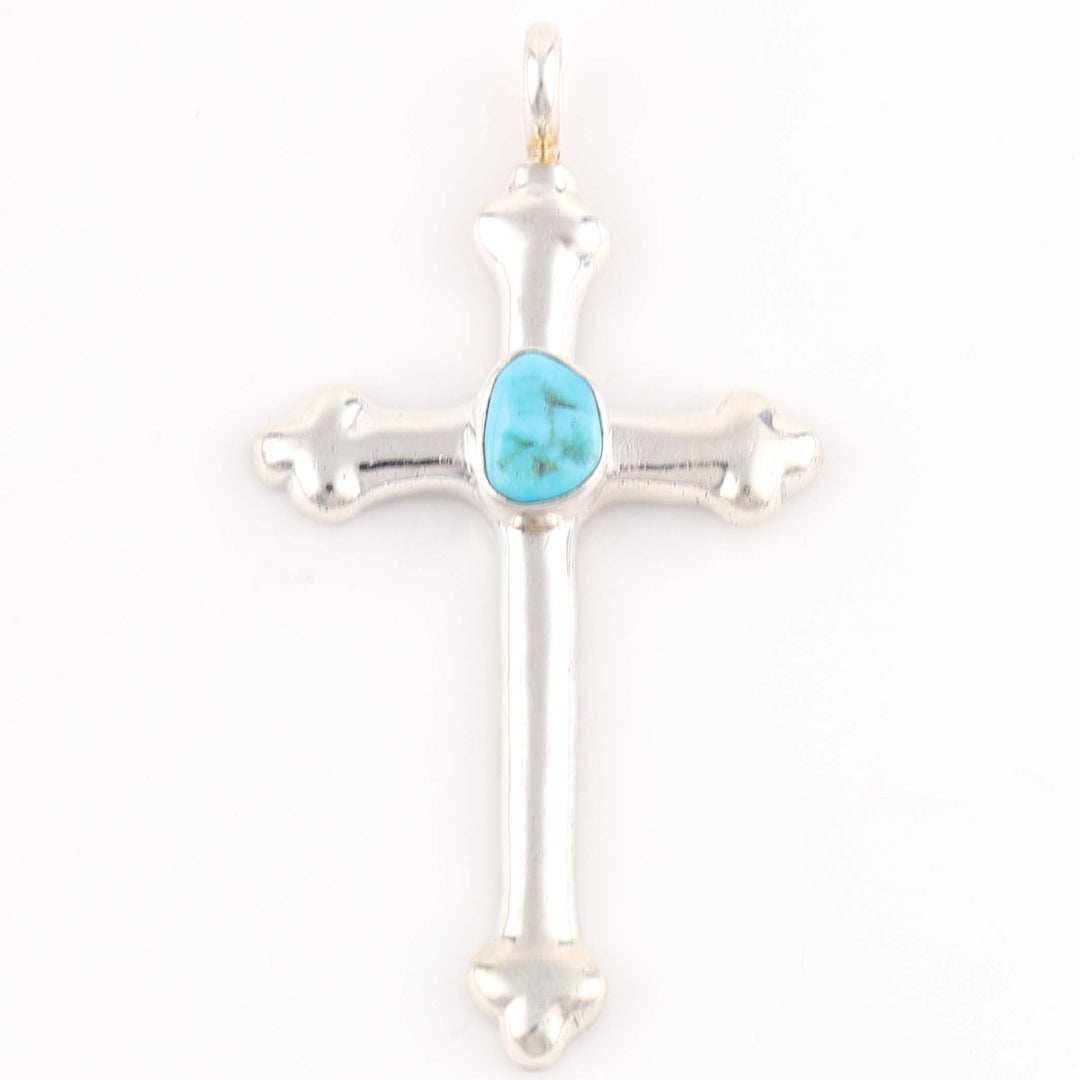 Turquoise Cross Pendant