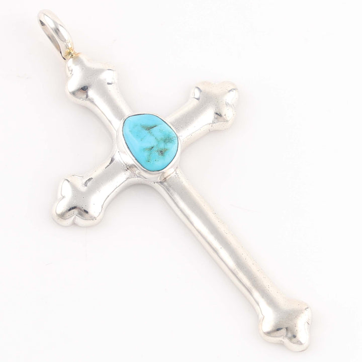 Turquoise Cross Pendant