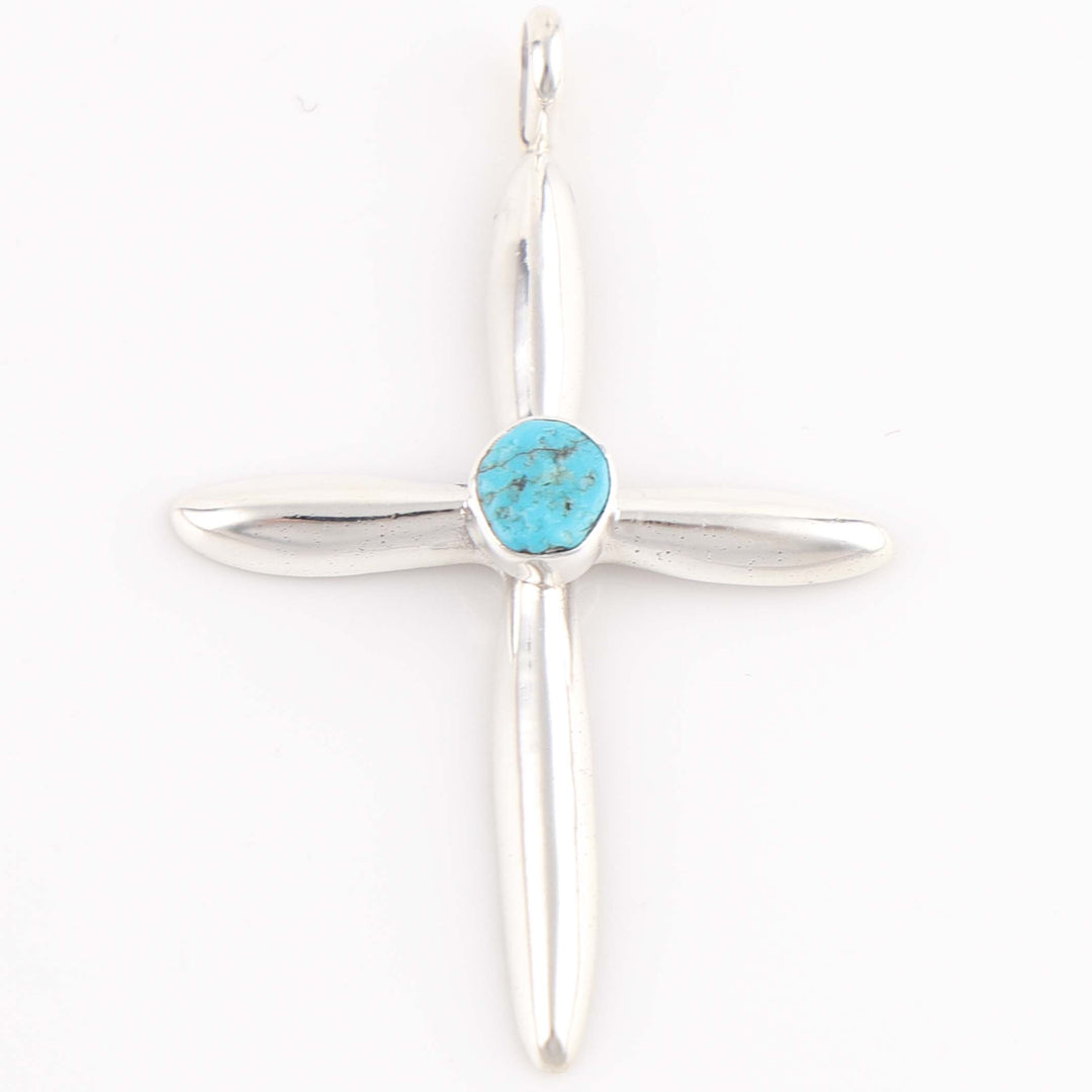 Turquoise Cross Pendant