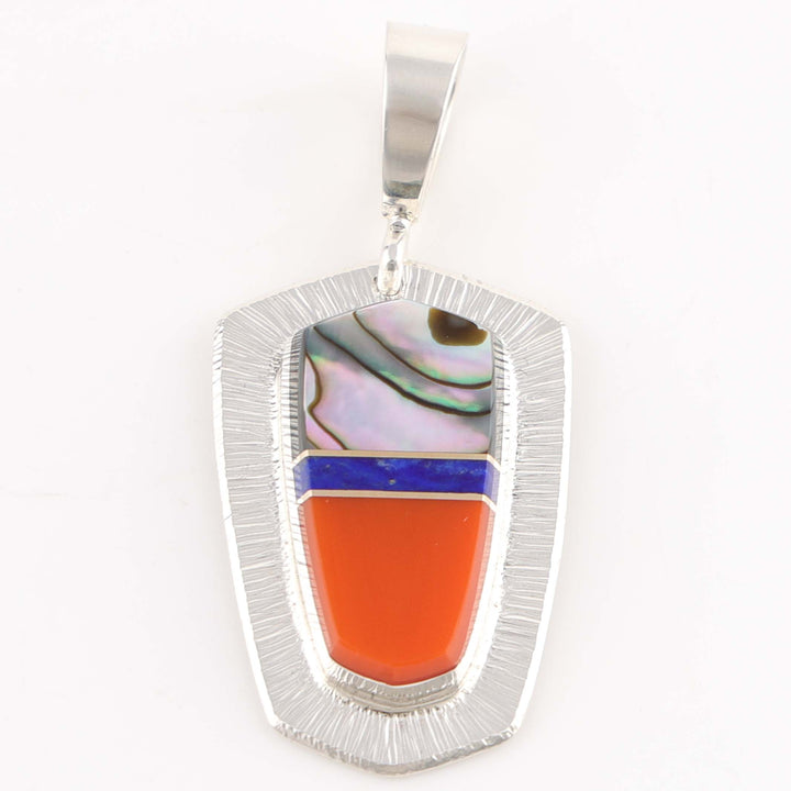 Multi-Stone Inlay Pendant