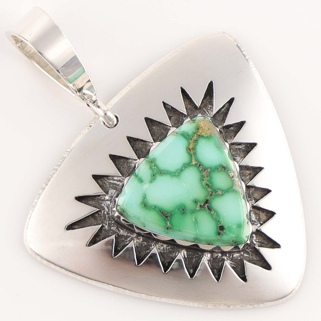 Sonoran Gold Turquoise Pendant