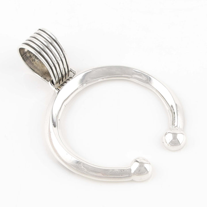 Sandcast Naja Pendant
