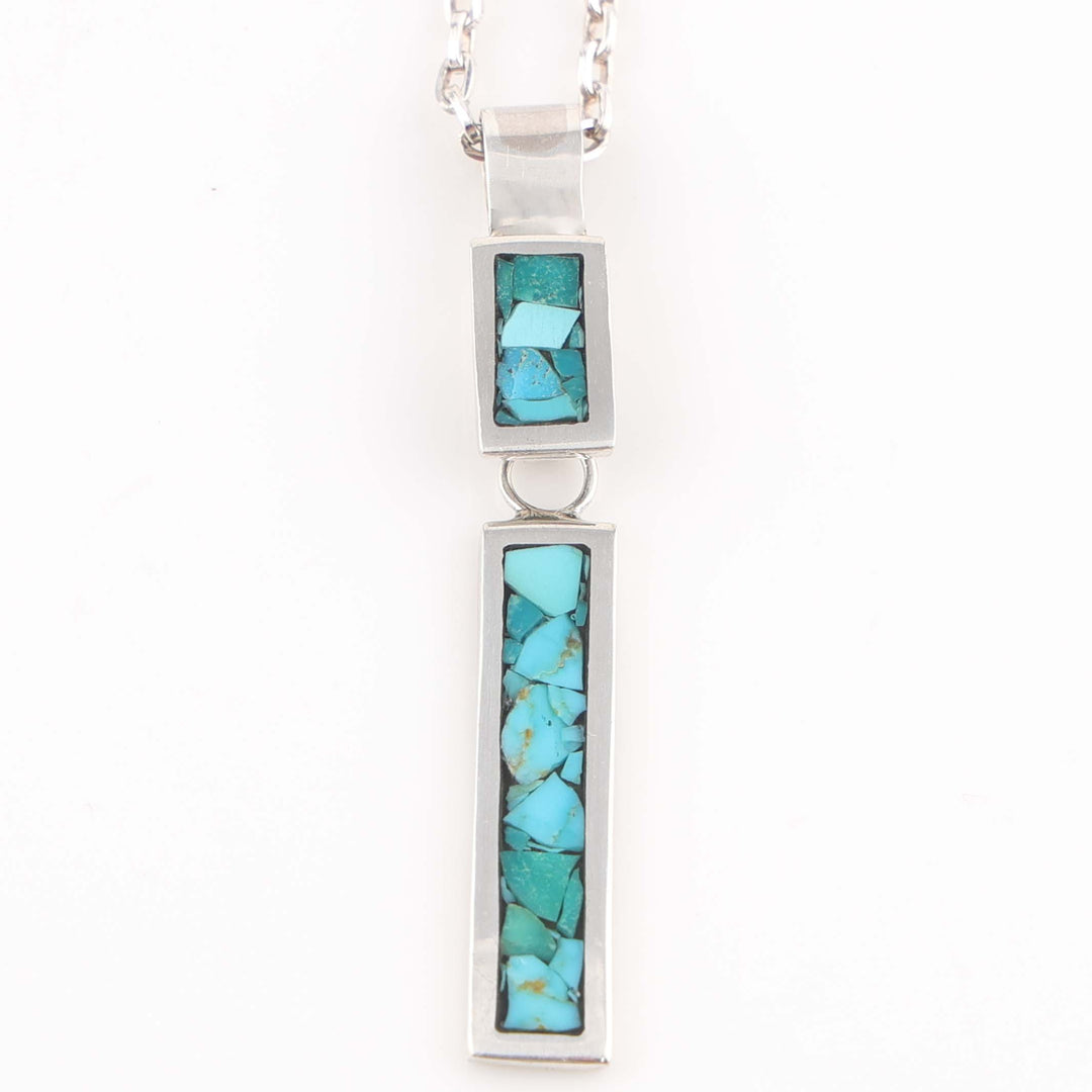 Turquoise Inlay Pendant