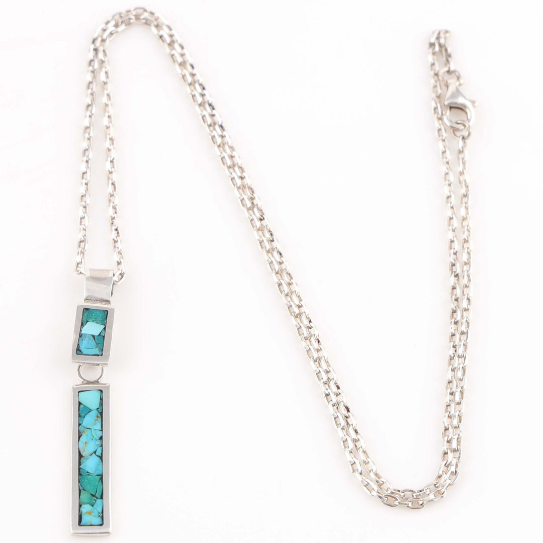Turquoise Inlay Pendant