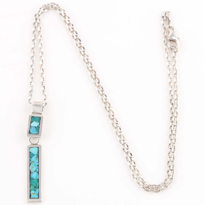 Turquoise Inlay Pendant