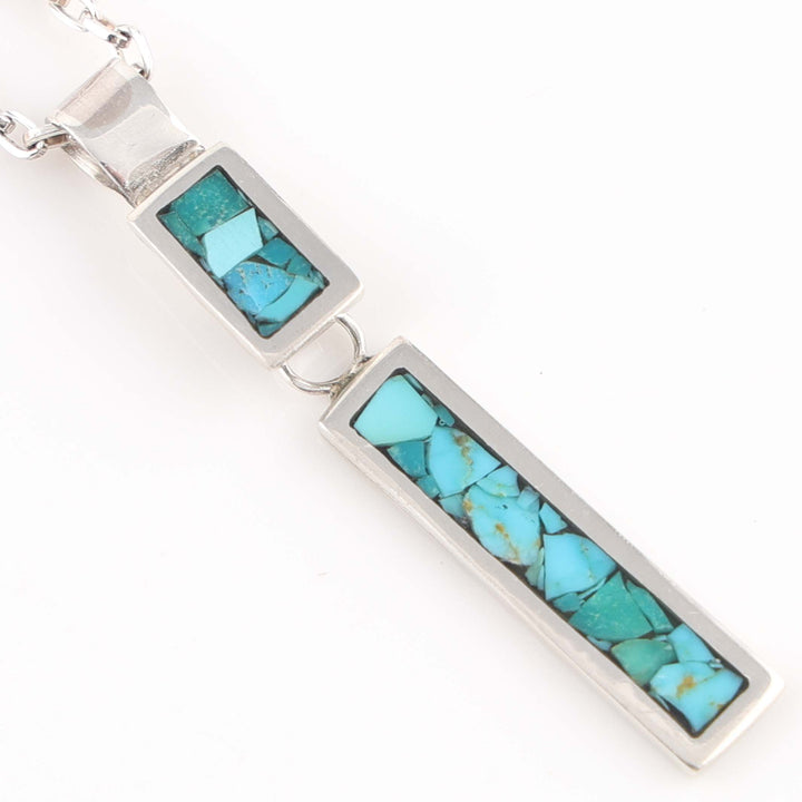 Turquoise Inlay Pendant
