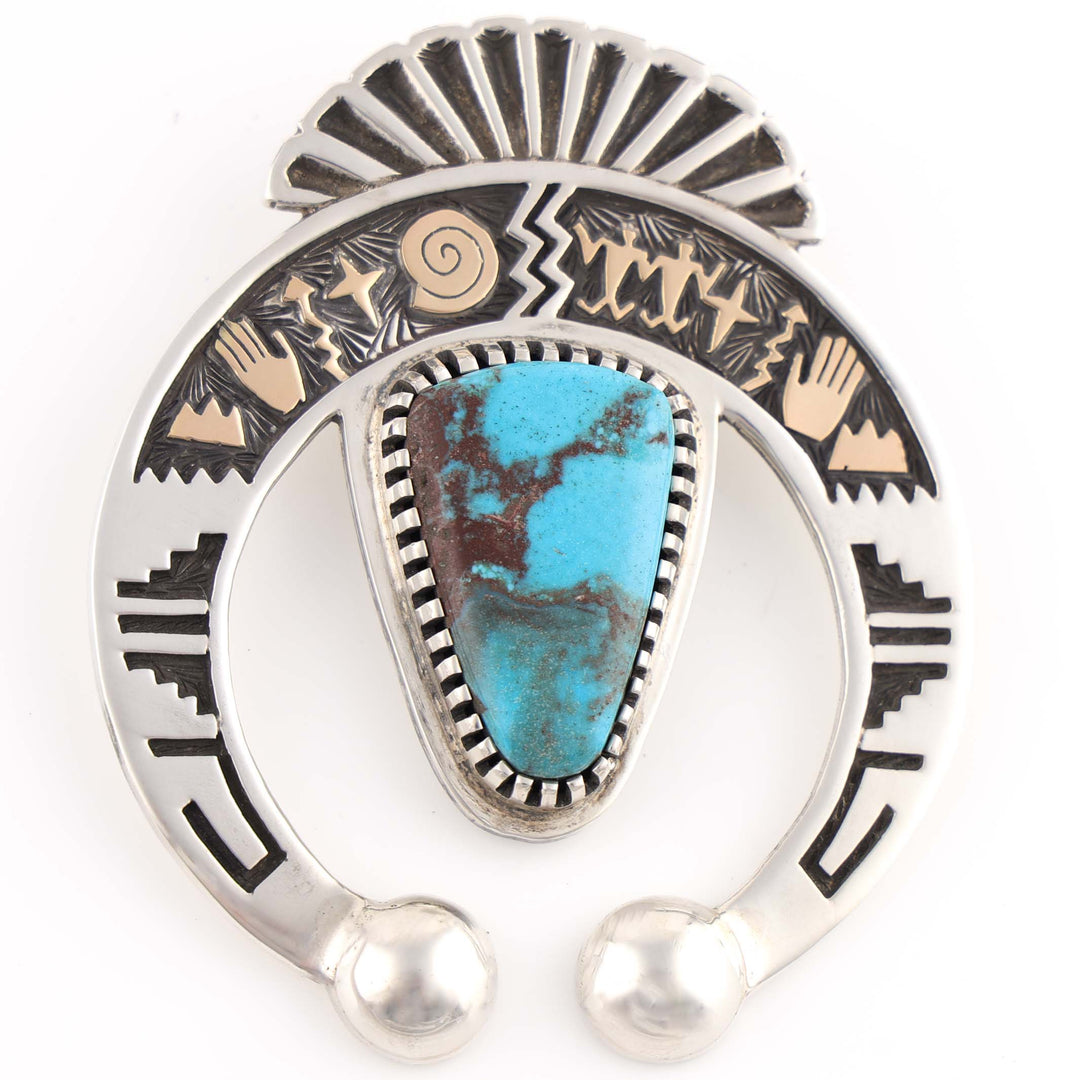 Bisbee Turquoise Pendant