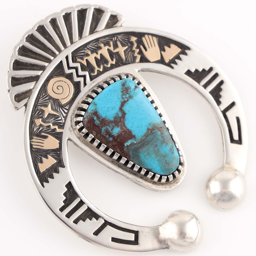 Bisbee Turquoise Pendant