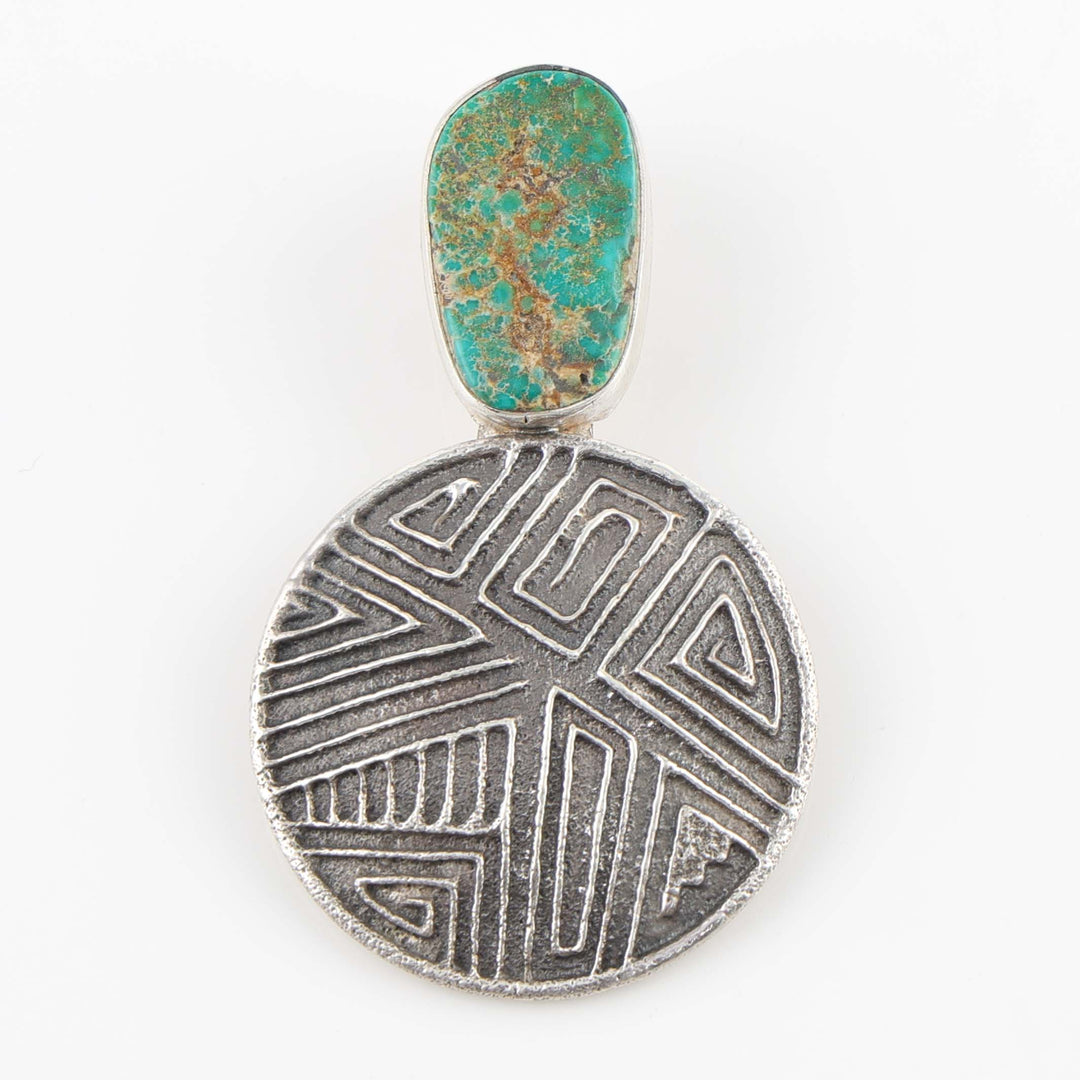 Cerrillos Turquoise Pendant