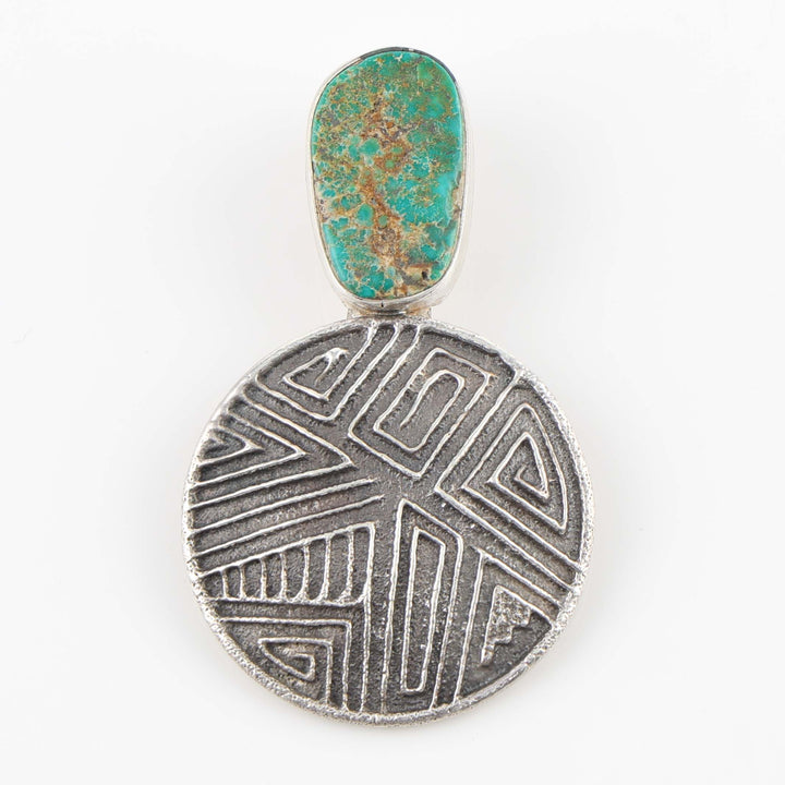 Cerrillos Turquoise Pendant