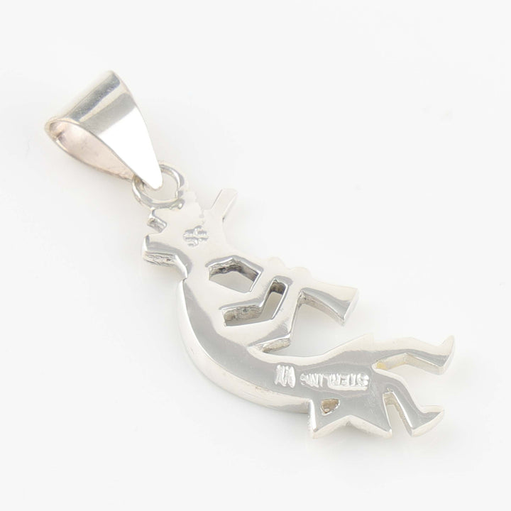 Inlay Kokopelli Pendant